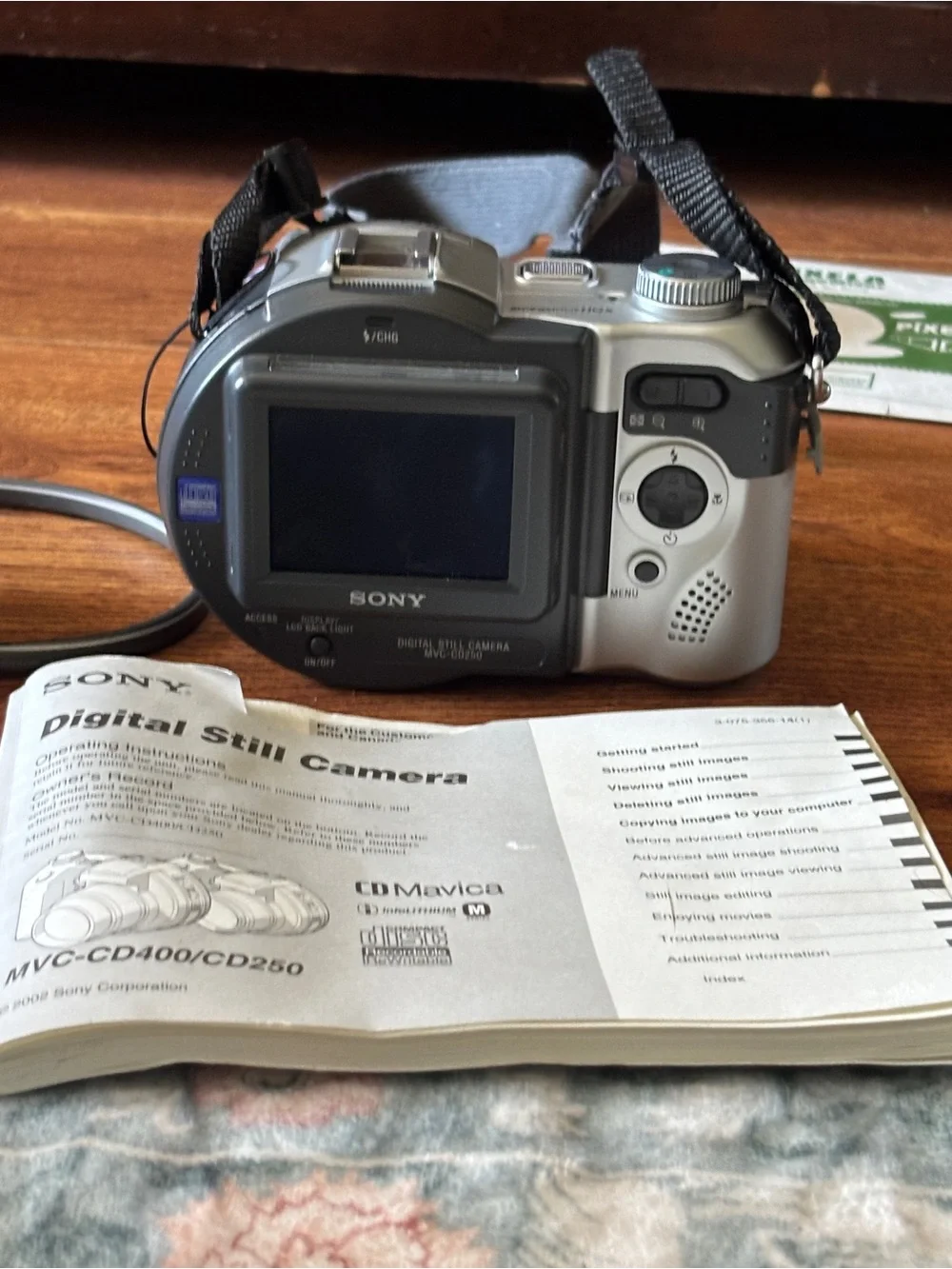 Sony CD Mavica Digital Camera set